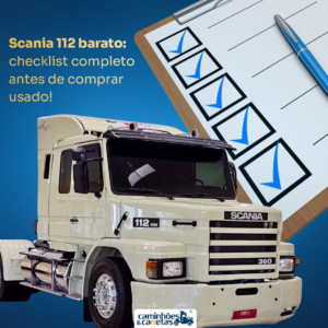 Scania 112 à venda barato