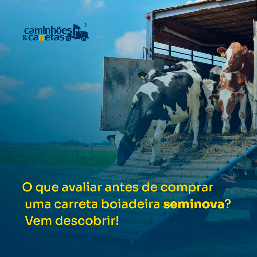 O que avaliar antes de comprar uma carreta boiadeira seminova