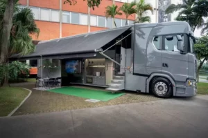 Motorhome sobre caminhão
